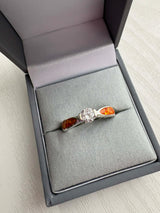 Timeless Solitaire Ring, suitable for 2 sets of . handmade keepsake jewellery