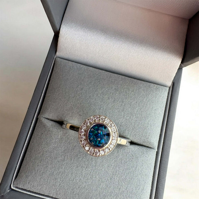 Joan's Halo Ring handmade keepsake jewellery