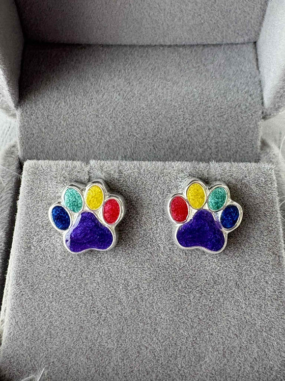 Pawprints Earrings