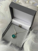 Forever Circle Silver Pendant handmade keepsake jewellery