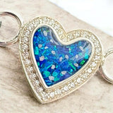 Classic Heart Bangle handmade keepsake jewellery