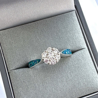 Catherine Solitaire Ring, suitable for 2 sets of inclusions