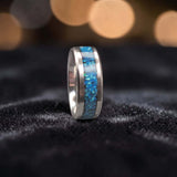Mens Ocean Promise Channel Ring (TC) handmade keepsake jewellery