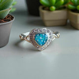 Infinity Heart Ring handmade keepsake jewellery