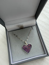 Devoted Heart Pendant handmade keepsake jewellery