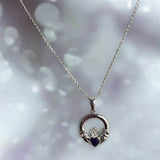 Eternal Claddagh Pendant handmade keepsake jewellery