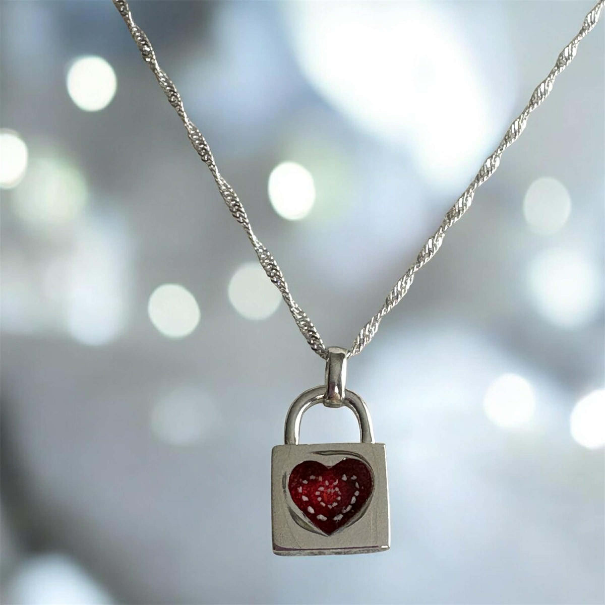 Forever Locked in My Heart Pendant