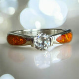 Timeless Solitaire Ring, suitable for 2 sets of . handmade keepsake jewellery