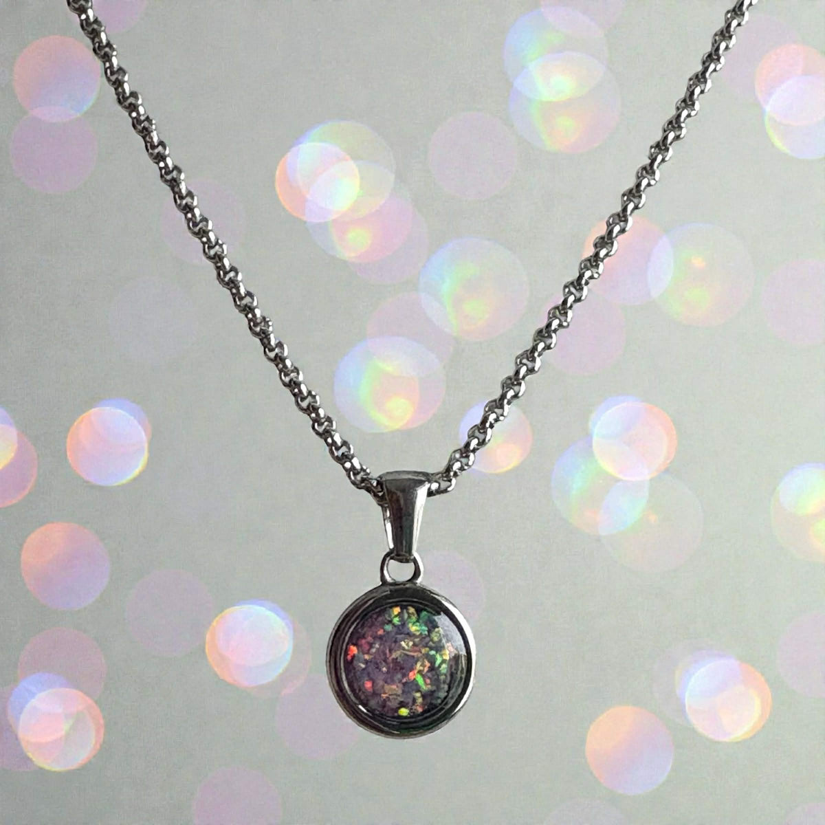 Forever Circle Stainless Steel Pendant