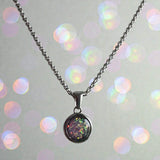 Forever Circle Stainless Steel Pendant handmade keepsake jewellery