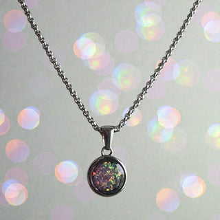 Forever Circle Stainless Steel Pendant