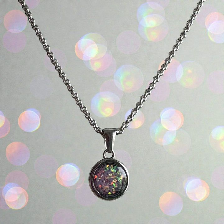 Forever Circle Stainless Steel Pendant handmade keepsake jewellery
