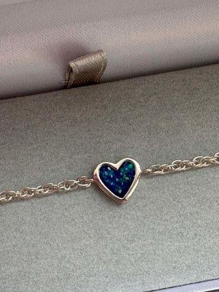 Mini Bubble Heart Bracelet