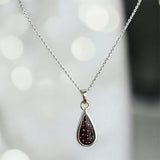 Teardrop Pendant handmade keepsake jewellery