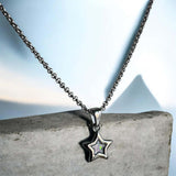 Sweet Keepsake Star Pendant Stainless Steel handmade keepsake jewellery