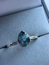 Silent Teardrop Ring handmade keepsake jewellery