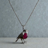 Robbie Robin Stainless Steel Pendant handmade keepsake jewellery