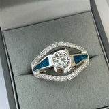 Solid Silver Guardian of Keepsake Ring handmade keepsake jewellery