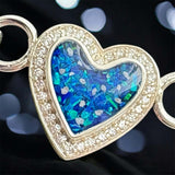 Classic Heart Bangle handmade keepsake jewellery