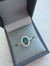 Oval CZ Maria Ring handmade keepsake jewellery