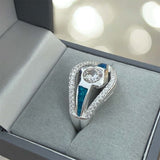 Solid Silver Guardian of Keepsake Ring handmade keepsake jewellery