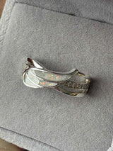 Angel Wing Ring, suitable for up to 3 sets of . handmade keepsake jewellery