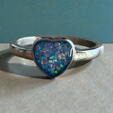In My Heart Stainless Steel Ring handmade keepsake jewellery