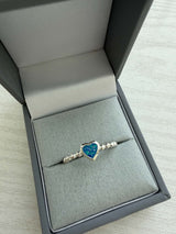 Bobble Heart Ring handmade keepsake jewellery