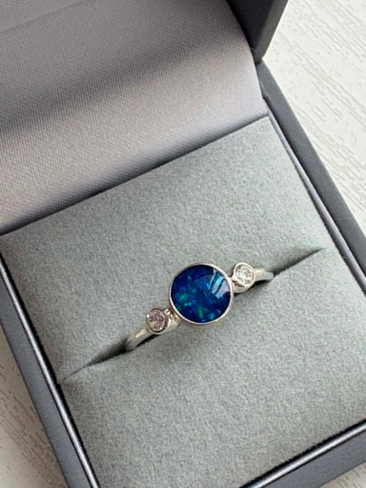 Sparkling Silent Promise Ring handmade keepsake jewellery