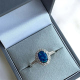Oval CZ Maria Ring handmade keepsake jewellery