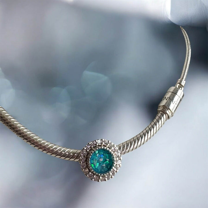 Sparkling Joan's Halo Charm handmade keepsake jewellery