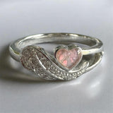 Angels Hug Ring handmade keepsake jewellery
