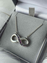 Infinity Pendant handmade keepsake jewellery