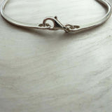 Solid Silver Timeless Love Bangle handmade keepsake jewellery