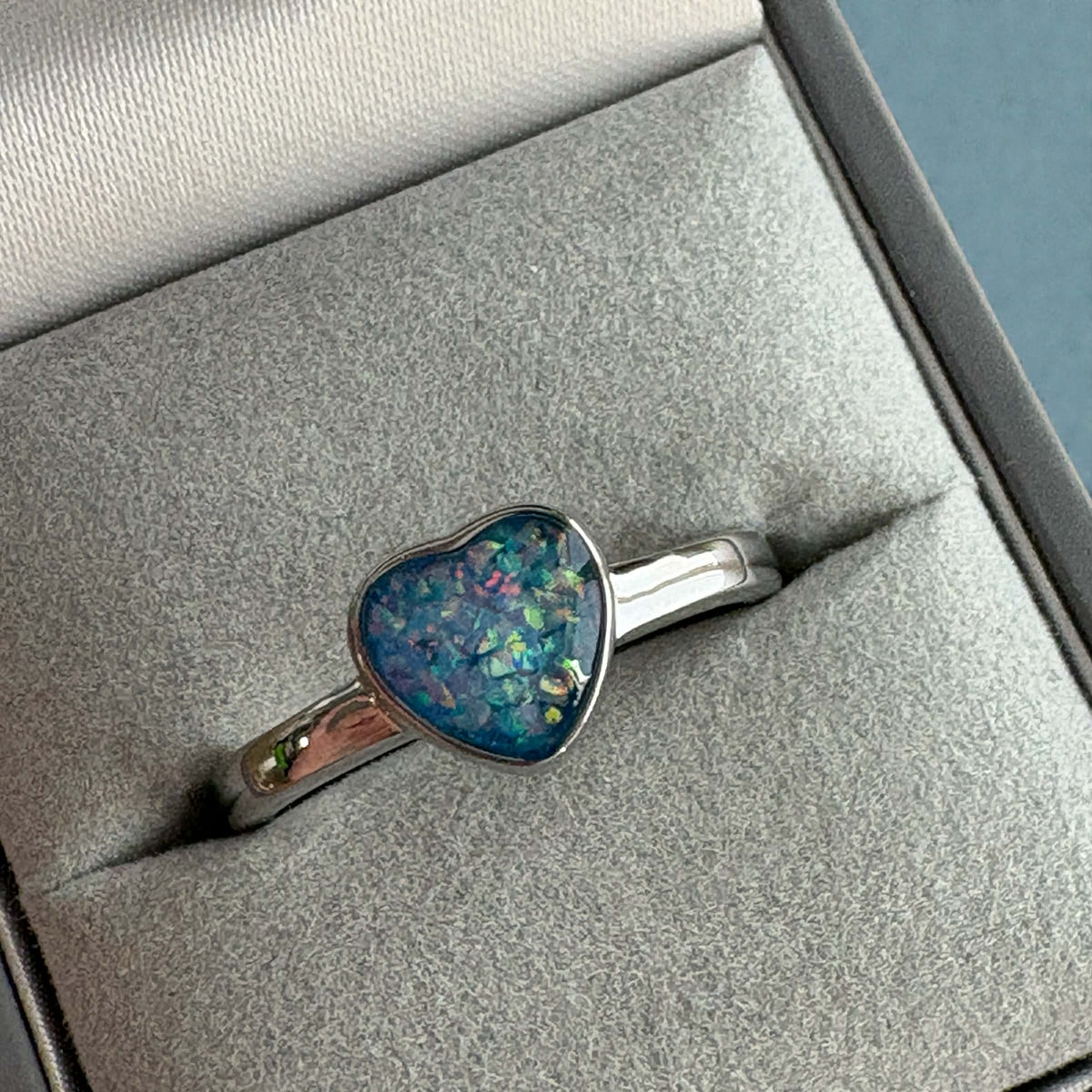 In My Heart Stainless Steel Ring