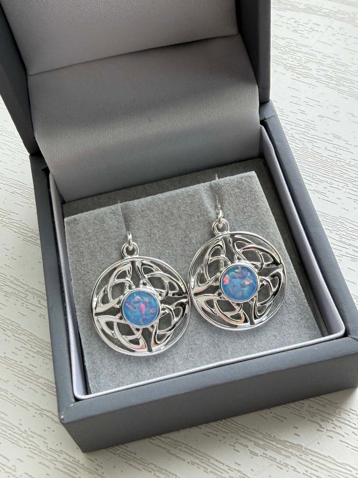 Brianna Celtic Earrings handmade keepsake jewellery