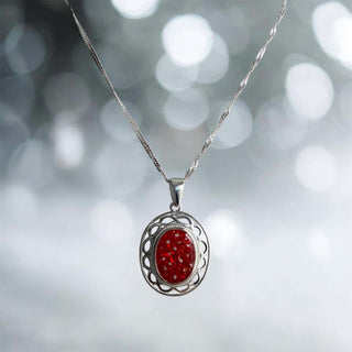 Celtic Oval Pendant