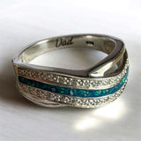 Wave Ring handmade keepsake jewellery