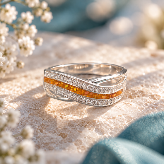 Wave of Love Ring