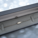 Sweet Keepsake Stainless Steel Oval Bracelet handmade keepsake jewellery