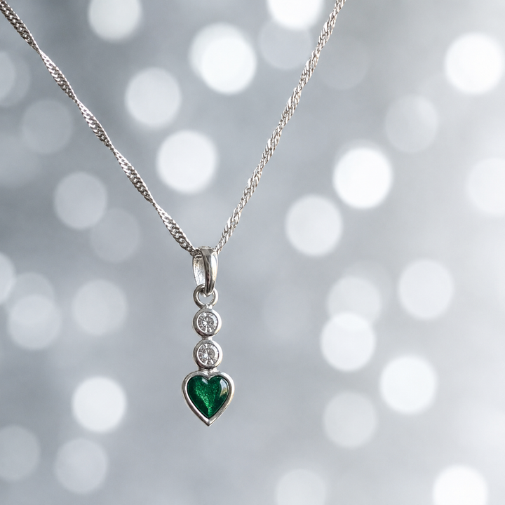 Mini Heart Pendant handmade keepsake jewellery