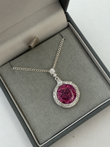 Halo Pendant handmade keepsake jewellery