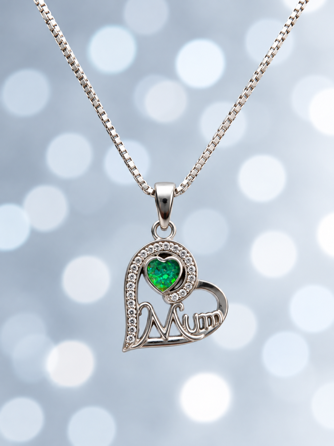 Sparkling Mum Pendant
