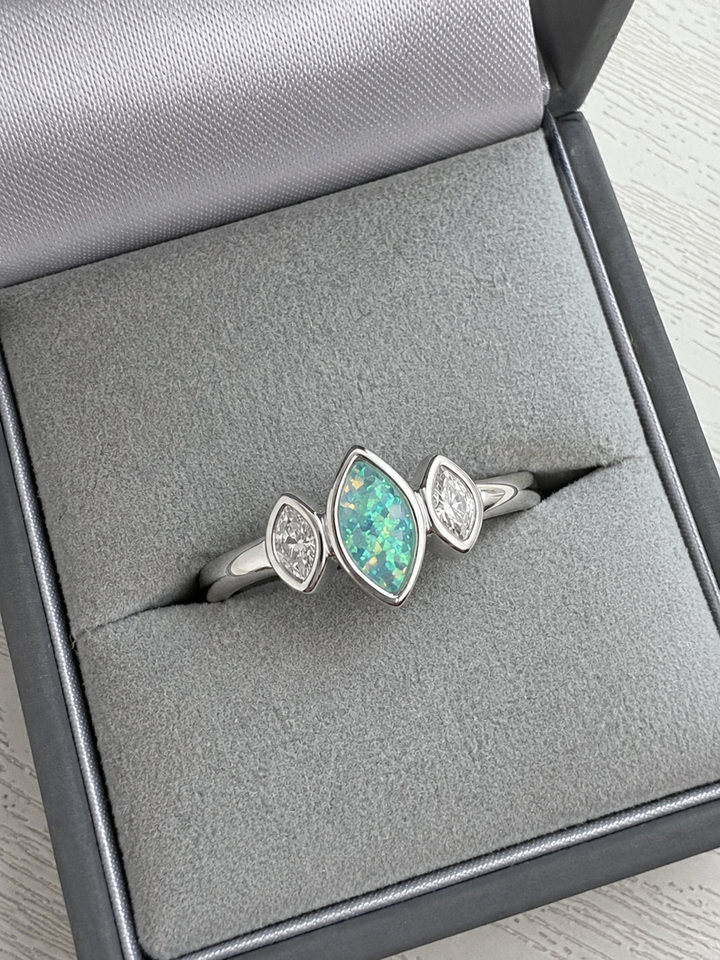 Loved and Missed Ring handmade keepsake jewellery
