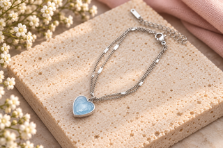 My Beloved Classic Heart Stainless Steel Bracelet