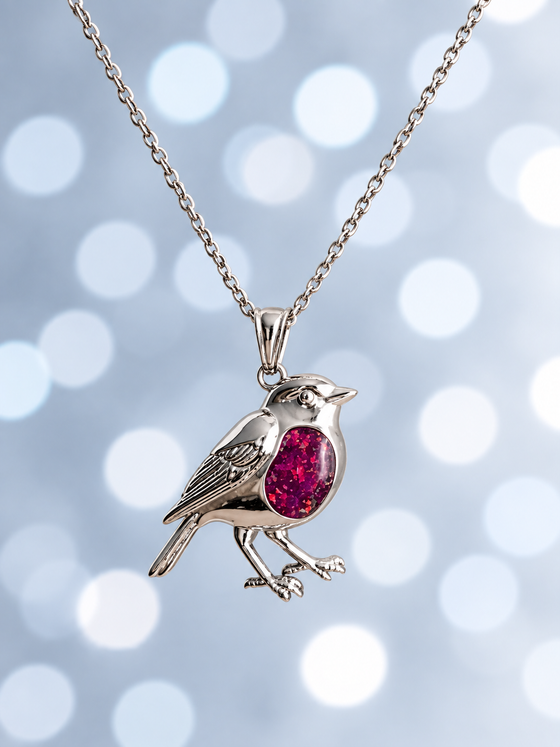 Robbie Robin Stainless Steel Pendant