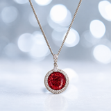 Halo Pendant handmade keepsake jewellery
