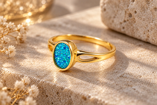 Solid 9ct Gold Classic Ring