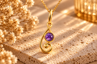 Solid 9ct Gold Close To Me Necklace