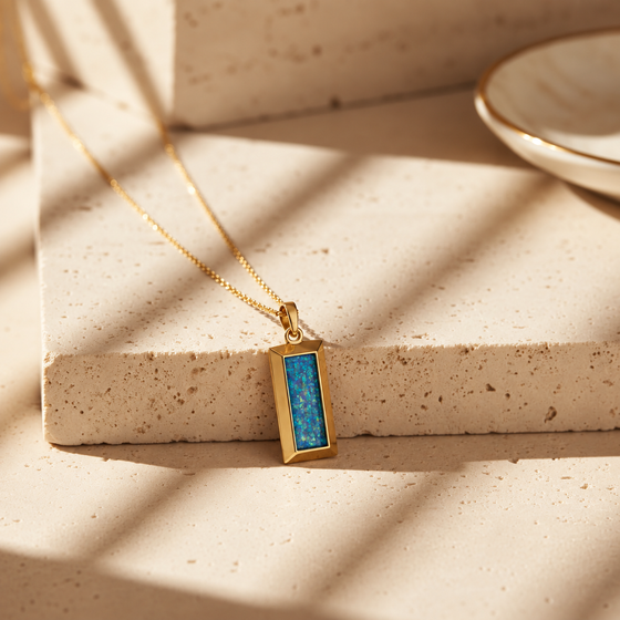 9ct Gold Mens Heritage Bar Necklace
